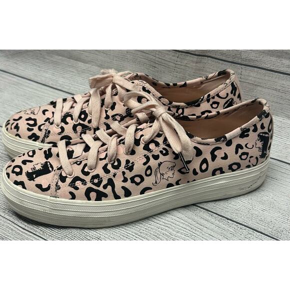 KEDS Betty and Veronica Pink Canvas Sneakers Women’s Sz 9.5 - Picture 1 of 13
